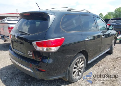 2014 Nissan Pathfinder Sv from USA, damaged, VIN 5N1AR2MN4EC710760